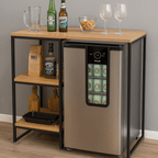 Móvel Estilo Industrial Para Frigobar Adega Cervejeira