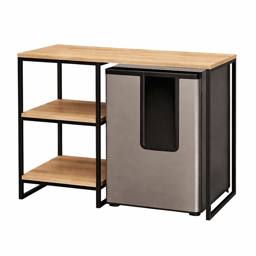 Móvel Estilo Industrial Para Frigobar Adega Cervejeira