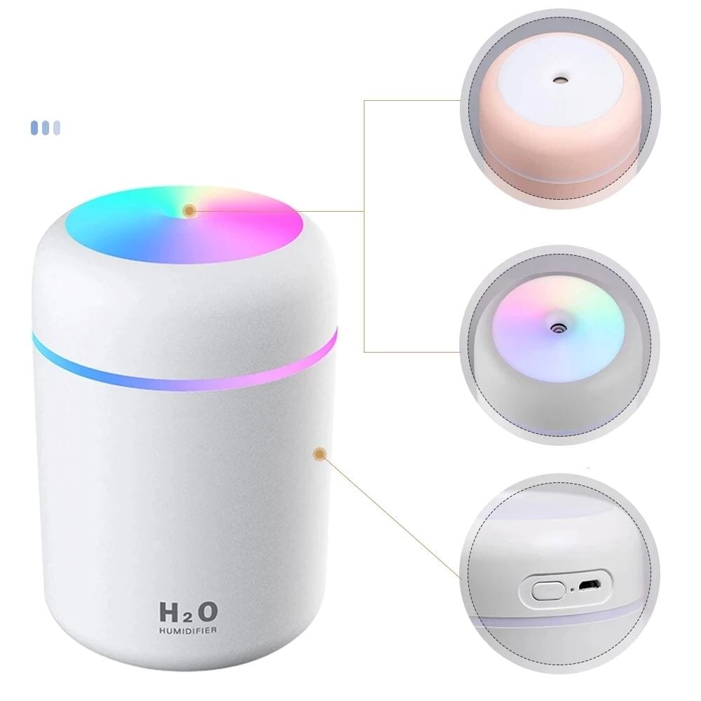 Umidificador De Ar Portátil Colors